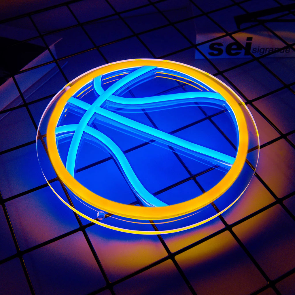 Basketball Neon Signs Basketball Led Neon Light Wall Neon Lights Cool Neon Sign for Room Bedroom Birthday Signs Kids Gift